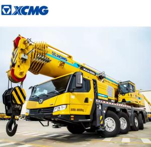 China Yellow Mobile Truck Used Rough Terrain Cranes XCMG 100 Ton XCA100 factory