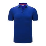 Flyita Custom Mens 100% Cotton Polo Shirts Office Short Sleeve T Shirt