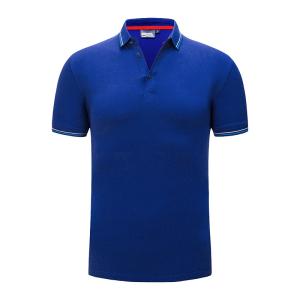 China Flyita Custom Mens 100% Cotton Polo Shirts Office Short Sleeve T Shirt factory