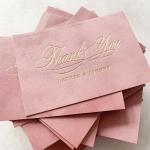 Wedding Invitation Cards Burgundy Velvet Envelope Gold Foil Print Velvet Wedding