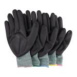 Wholesale price cheap nylon cotton 13 nitrile coated gloves, safety gloves used