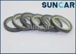 Mechanical PUR U801/U641+SPCC Lip Oil Seal Wiper Dust Seal For Hydraulic