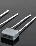 250V Flameproof Metallized Polyester Capacitors , Anti Insulation Poly Film