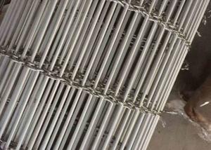 China Woven Wire 316l Cascade Coil Metal Drapery As Curtain Minimizing Bright Sunlight factory