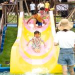 High Speed Water Slide Thrilling Aquatic Playground Equipment