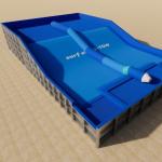 Resort Hotel Surf Simulator Machine Flowrider Surf Machine Wave Pool Equipment