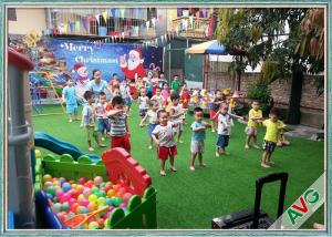 China ISO / SGS Qualified Artificial Grass For Children Friendly Playground Turf factory