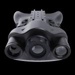 Head Mounted Night Vision Rangefinder Goggles IPX56 Waterproof Rating with 3