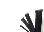 High Temperature Resistant Electrical Braided Sleeving Light Weight For Wire