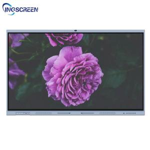China Multitouch Infrared Interactive Flat Panel Display For Classroom 65 75 86in factory