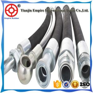 China HIGH PRESSURE FITTING RUBBER HOSE CLAMPS INDUSTRIAL HYDRAULIC HOSE on sale
