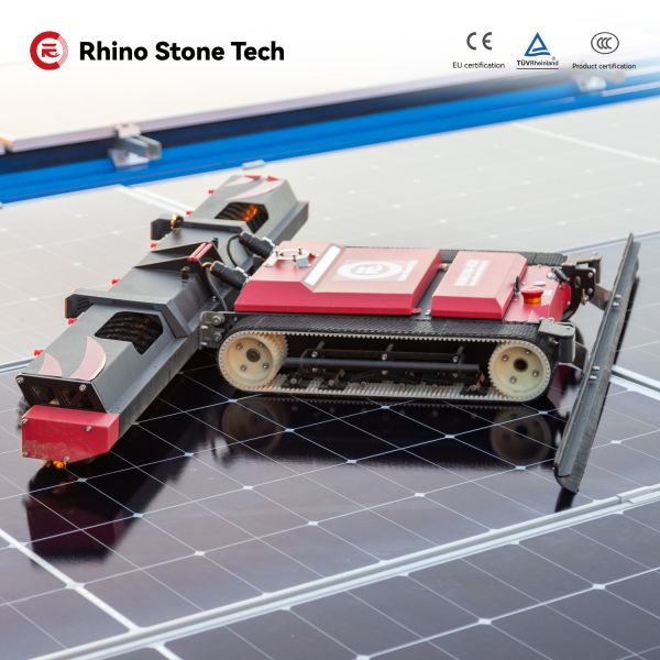 Maintenance Solution PV Array Photovoltaic Protection Crawler Device Teleoperate