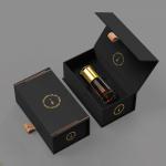 Recycled Cosmetic Folding Paper Box Magnet Closure Make Up Cardboard Box