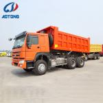 HW76 Cab WEICHAI Engine 371 Hydraulic Cylinder Dump Truck and 40 Ton Sand Tipper
