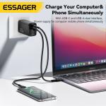 ESSAGER JT-G65Q Series Portable Fast Charger 65W For Android Phone Charger