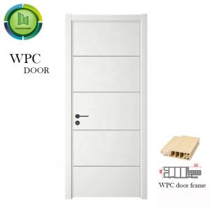 China Solid Core Israel WPC Painting Interior Front Door Wooden Timber on sale