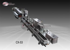 China Twin Screw Polymer Compounding Equipment , 53mm Plastic Compounding Machines factory