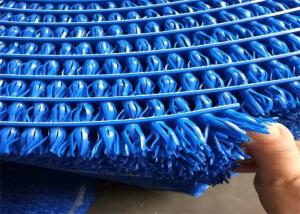 China 1m X 16m PE Surface Blue Color Gold Panning Carpet For Gold Mining factory
