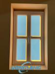 40W Circadian Project LED Fake Skylight with 120 Degree Light Orientation For