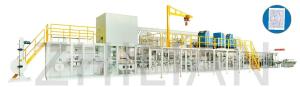 China New Type Multipurpose 5ply Underpad Machine ZL-II factory