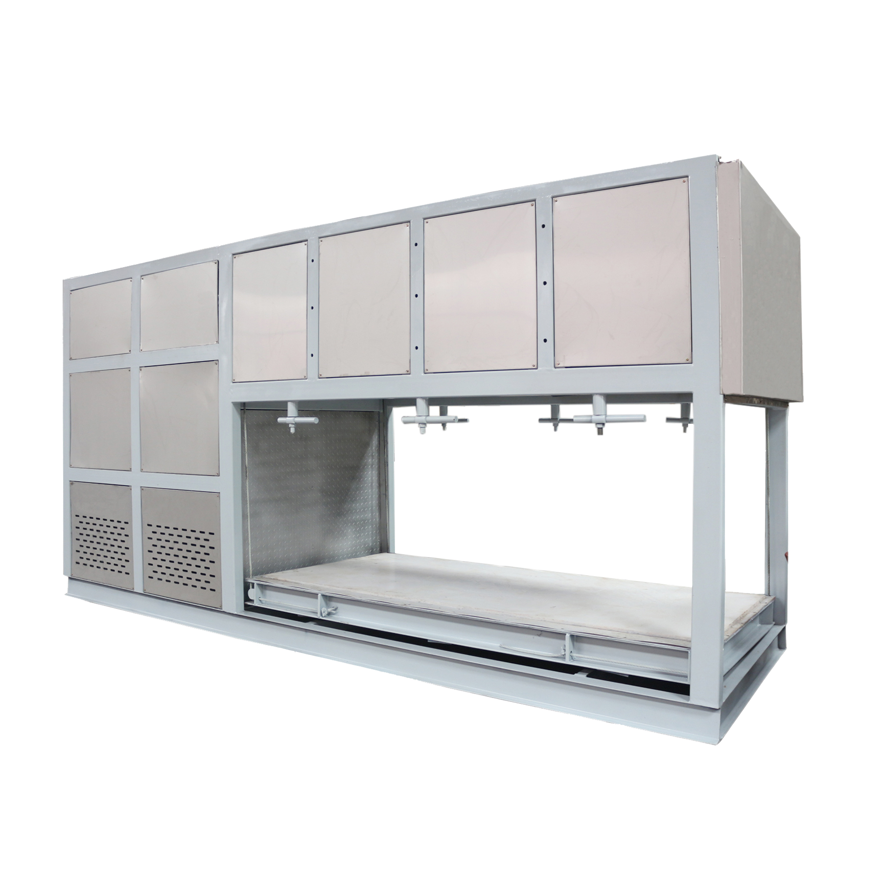 10T/24H Industrial Ice Making Machine with Direct Cooling and R404A/R22 Refrigerant