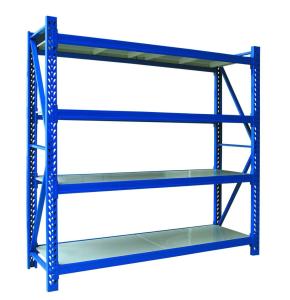 China Flexible Metal Warehouse Shelving / Industrial Storage Racks Heavy Duty factory