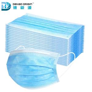 China YY/T0969-2013 3 Ply Non Woven Face Mask factory