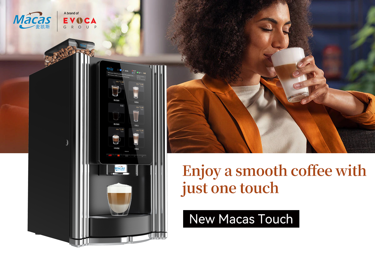 Tabletop Coffee Vending Espresso Machine CE Certificated