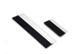 Galvanized Base Strip Door Bottom Brush Nylon Bristle Durable Window Weather