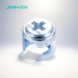 China Zinc Plated 12mm Cam Connector | Customizable Panel Furniture Connection Kits factory
