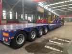 Fuwa/BPW Axle 120/150 Ton Low Loader/Lowbed/Lowboy Semi Trailers for Excavator