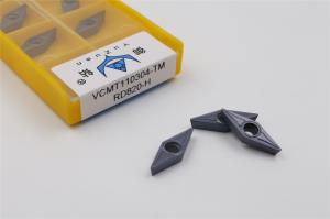 China Cnc Milling Cutter Tungsten Insert With Grey Coating factory