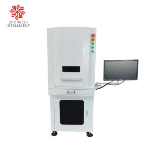 China 50Hz Color Laser Marking Machine 7000MM/S , 3D Fiber Laser Metal Engraving Machine on sale