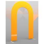 Full color printing tension fabric wedding decoration backdrop photo booth