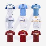 Moisture Soccer Player Shirt Wicking Breathable Custom Team Uniform