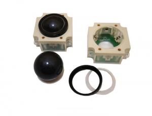 China Big 50MM Diameter Wireless Trackball Pointing Device With Pin For Marine on sale