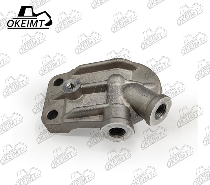 KS568C Fuel Filter Head Aluminum For Excavator Engine Diesel Spare Part