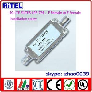 China 4G LTE TV FILTER LOW PASS FILTER LPF-774 For 4G Interference, TV signal purifier factory