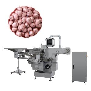 China Food Beverage Automatic Giant Chocolate Ball and Egg Wrapping Machine 2900*1500*2000mm factory