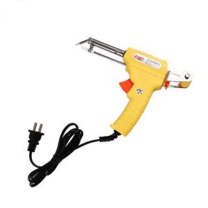 China Self Feed Automatic Electric Soldering Iron Gun Plastic / Metal Material 200-450 Celsius factory