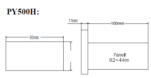 PY500H Intelligent Sensor Meter Pressure Meter Sensor Indicator