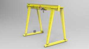China 20m/min Hoist Travel Speed Container Gantry Crane with Siemens Main Electrical Part factory