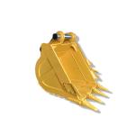 ZHONGHE Q355B Heavy Duty Rock Bucket , Wear Resistant Rock Excavator Buckets