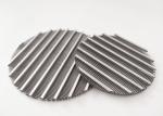 SS304 0.25mm Slot Precision 50 Micron Stainless Steel Mesh Round Shape