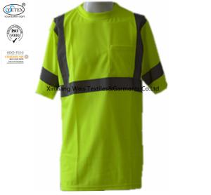 China Hi Vis Fr Fire Retardant Shirts For Man With Reflector Protective 220gsm factory