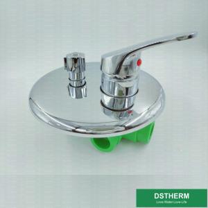 China Five Ways Round Cover Ppr Mixer Shower Valve Cold Hot Water Balanced Valve factory
