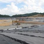 Onsite Inspection Service Outdoor Waterproof Geomembrane 45mil EPDM Rubber Pond