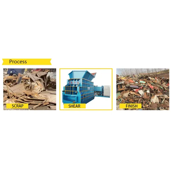 Monthly Deals Ws-630 Horizontal Scrap Metal Automatic Shearing Machine Basic Customization