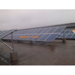 Cement based Solar Mounting system