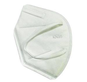 China Non Woven Fabric Face Mask Kn95 , White Disposable Respirator Mask factory
